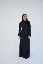 Black cat dress
