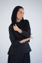 Black cat dress