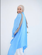 Aqua long shirt