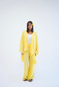 Pastel set in yellow