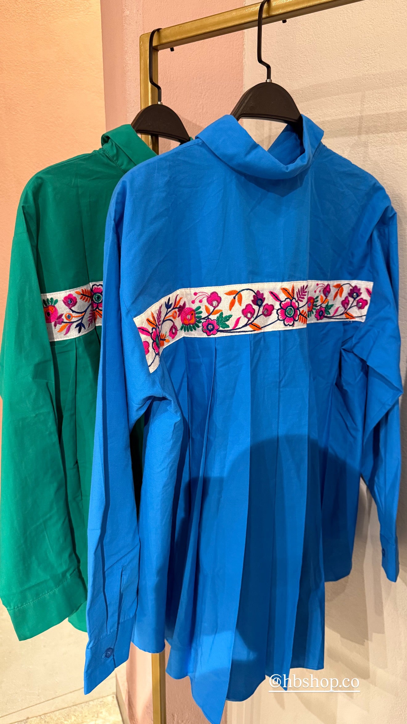 Flori polo shirt in green